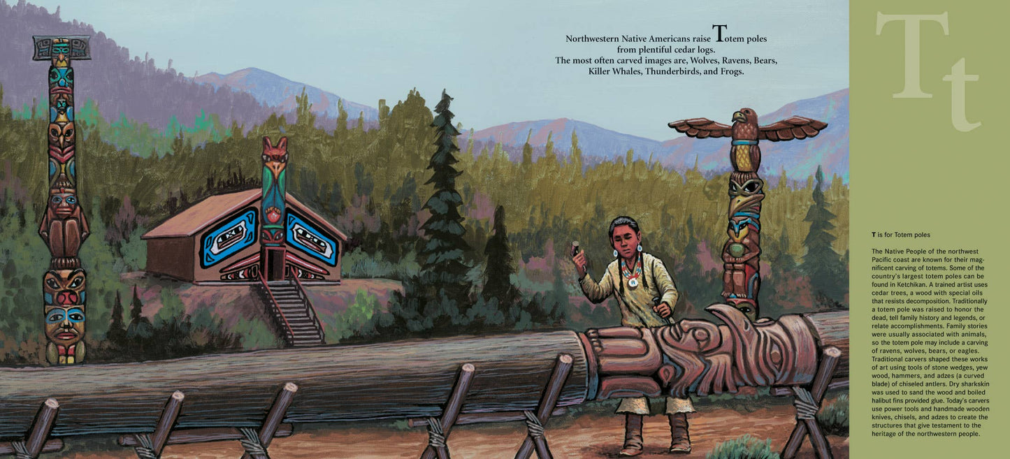 D is for Drum: A Native American Alphabet Picture Book