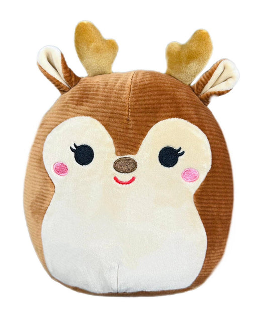 Squishmallow Christmas Plush Toy 5" Darla the Deer Corduroy