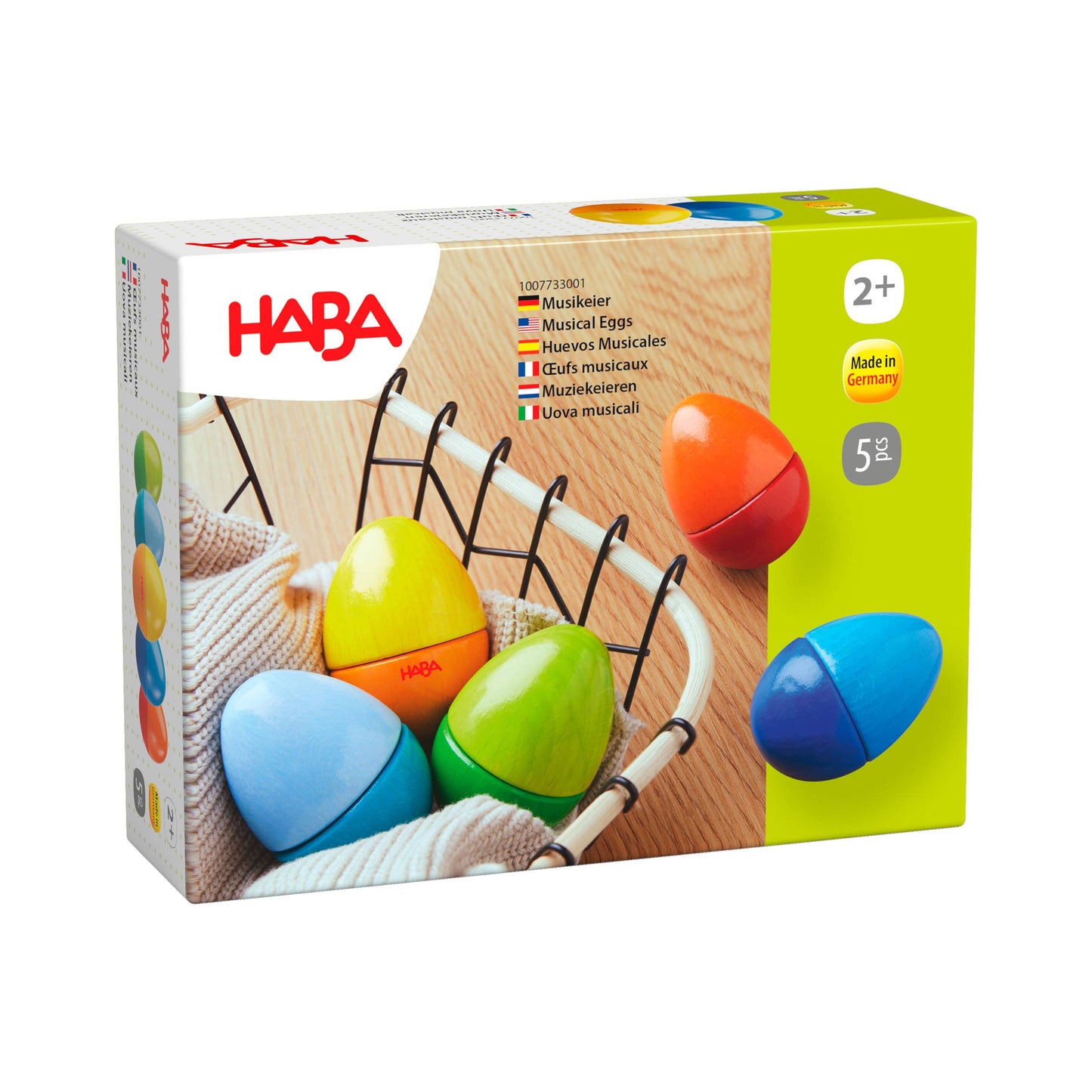Fun with Sounds Wooden Eggs – Sensory Toys