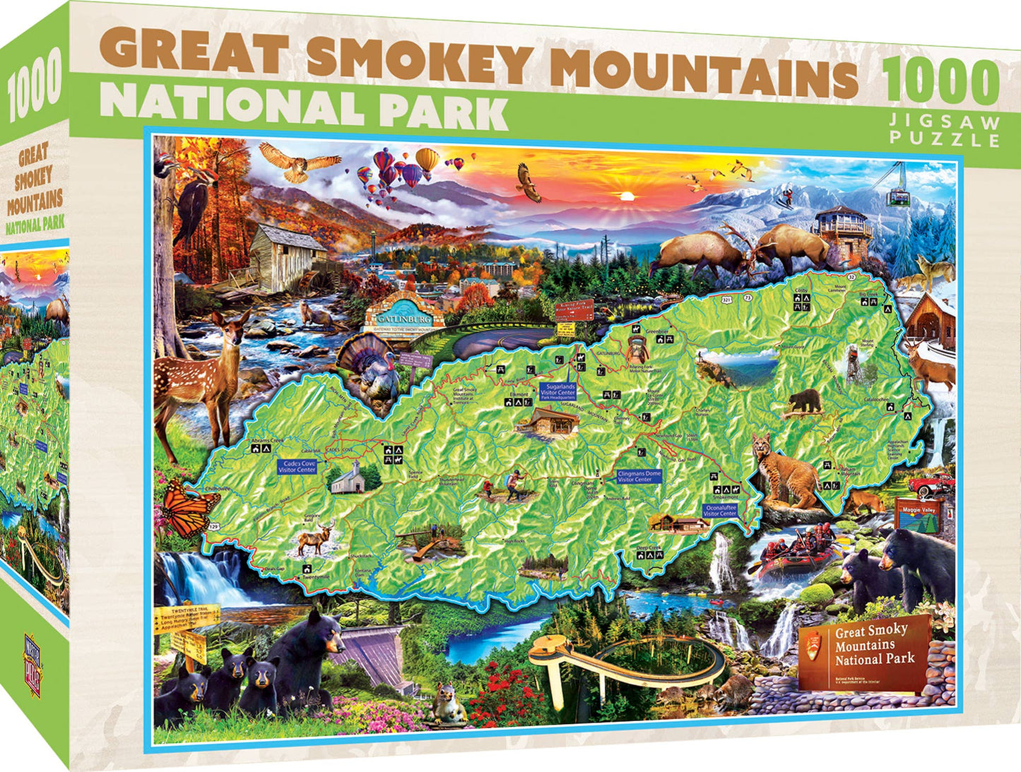 Great Smoky Mountains National Park 1000 Piece Puzzle