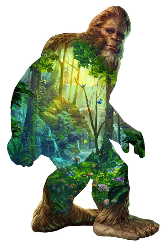 1273 Big Foot Shaped Puzzle