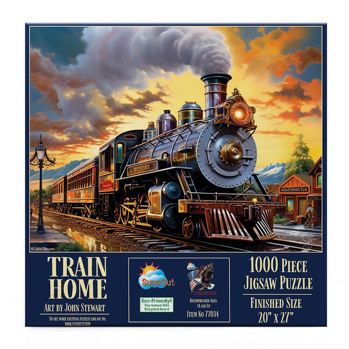 5232 Train Home 1000 pc Puzzle