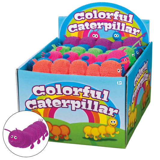 Colorful Caterpillar, 7.5", Assorted Colors