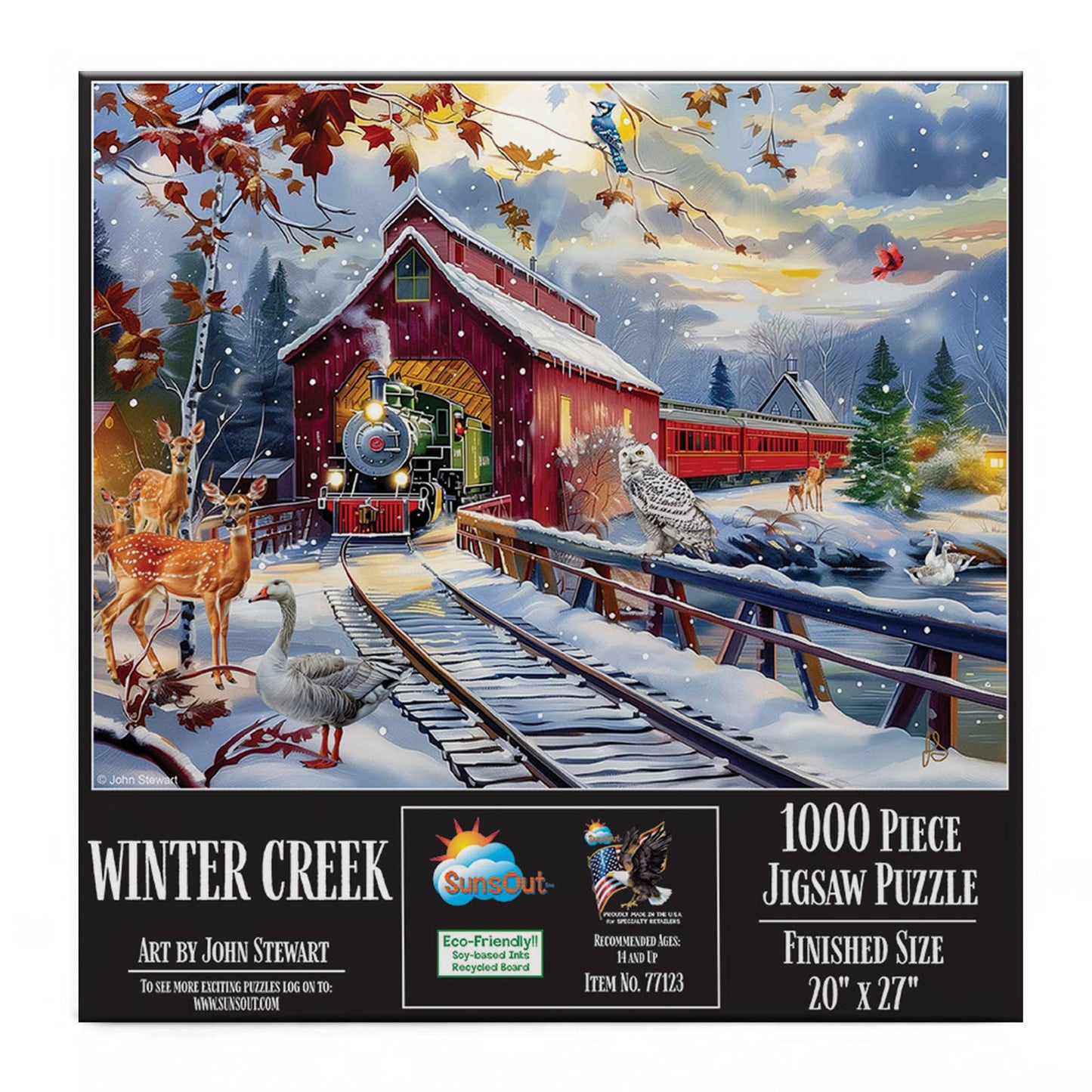 0193 Winter Creek 1000 pc Puzzle